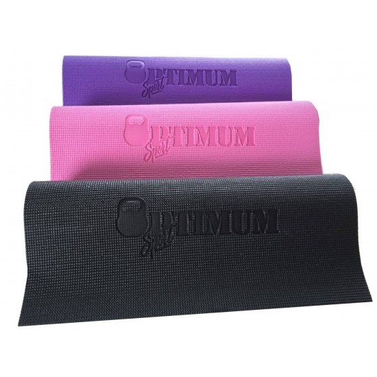 ΣΤΡΏΜΑ YOGA MAT 0,6cm ΛΑΧΑΝΙ OPTIMUM 