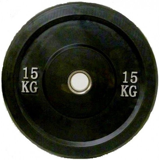 RUBBER BUMPER PLATE 15kg OPTIMUM 