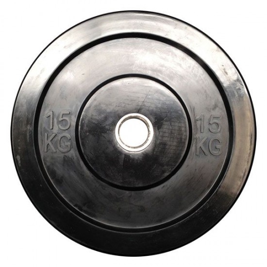 RUBBER BUMPER PLATE 15kg OPTIMUM 