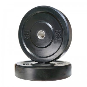 RUBBER BUMPER PLATE 25kg OPTIMUM