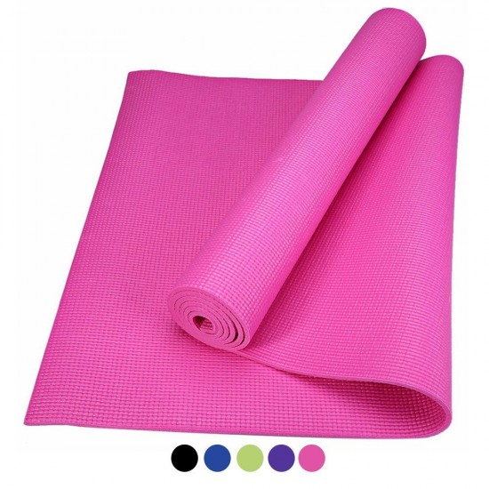 ΣΤΡΏΜΑ YOGA MAT 0,6cm ΡΟΖ OPTIMUM 