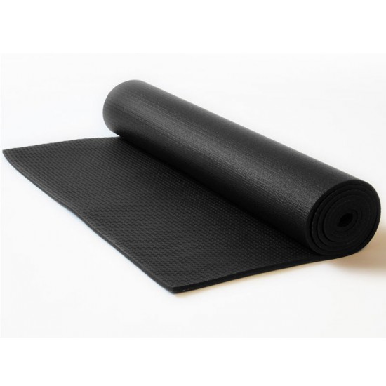 ΣΤΡΏΜΑ YOGA MAT 0,6cm ΜΑΥΡΟ OPTIMUM 