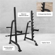 HALF POWER LIFTING RACK 