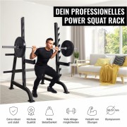 HALF POWER LIFTING RACK 