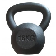 KETTLEBELL 16KG BLACK MAT OPTIMUM 