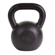 KETTLEBELL 20KG BLACK MAT OPTIMUM 