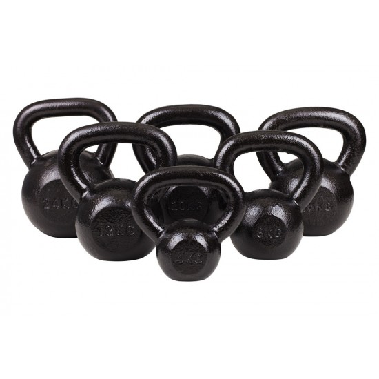 KETTLEBELL 20KG BLACK MAT OPTIMUM 