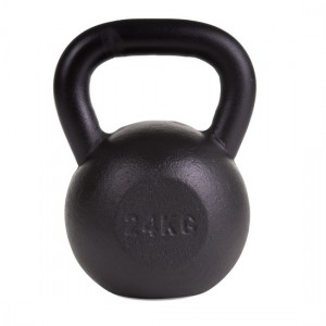 KETTLEBELL 24KG BLACK MAT OPTIMUM KETTLEBELL 24KG BLACK MAT OPTIMUM