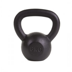 KETTLEBELL 6KG BLACK MAT OPTIMUM KETTLEBELL 6KG BLACK MAT OPTIMUM