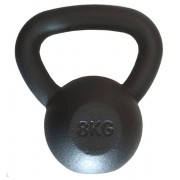 KETTLEBELL 8KG BLACK MAT OPTIMUM 