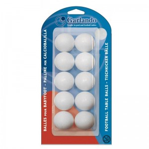 ΜΠΑΛΑΚΙΑ (10pcs) white FOOTBALL TABLE ΜΠΑΛΑΚΙΑ (10pcs) white FOOTBALL TABLE