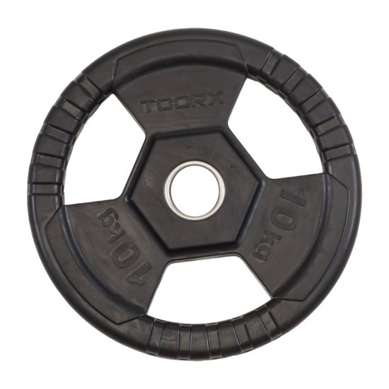 ΔΙΣΚΟΣ ΠΛΑΣΤΙΚΟΣ Φ50 (10,0kg) ΜΕ ΛΑΒΕΣ Toorx ΔΙΣΚΟΣ ΠΛΑΣΤΙΚΟΣ Φ50 (10,0kg) ΜΕ ΛΑΒΕΣ Toorx