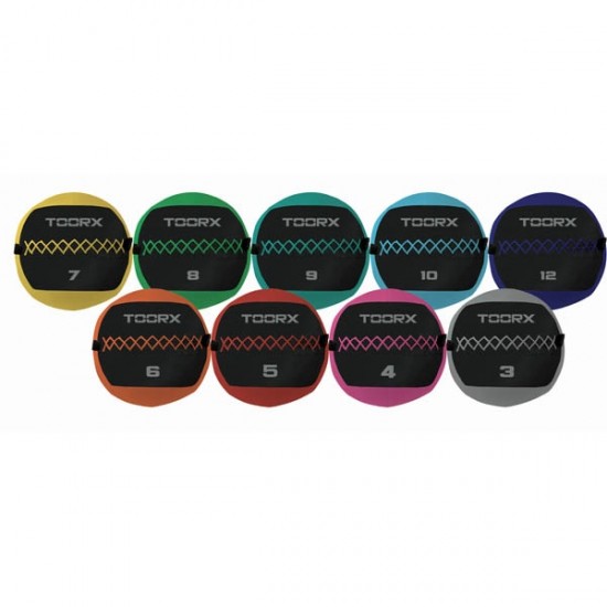 WALL BALL 6kg (AHF-227) 35cm new colours Toorx 
