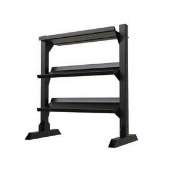 STAND (RB-3R105) ALONE RACK with 3 shelves 120 cm Toorx 