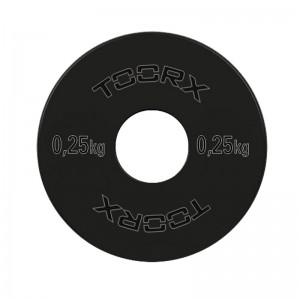 FRACTIONAL (CDM-025) 0,25kg STEEL WEIGHT PLATE Toox FRACTIONAL (CDM-025) 0,25kg STEEL WEIGHT PLATE Toox