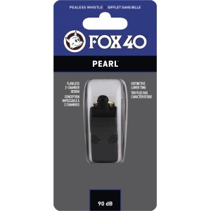 Σφυρίχτρα FOX40 Pearl Μαύρη Σφυρίχτρα FOX40 Pearl Μαύρη