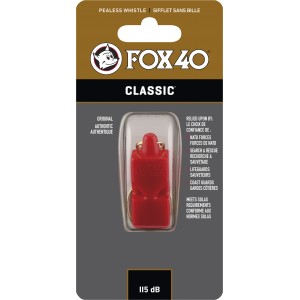 Σφυρίχτρα FOX40 Classic Safety Κόκκινη