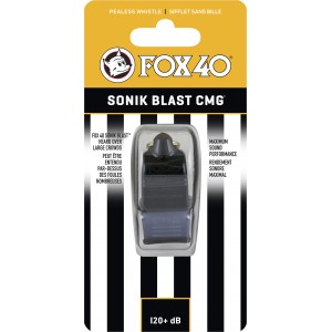 Σφυρίχτρα FOX40 Sonik Blast Official CMG Μαύρη