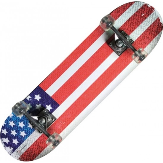 TRIBE PRO USA FLAG - maple Skateboard TRIBE PRO USA FLAG - maple Skateboard
