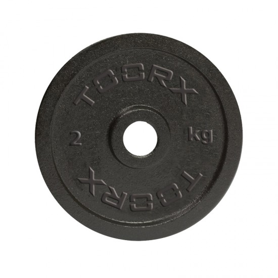 ΔΙΣΚΟΣ (DGN-2) ΜΕΤΑΛΛΙΚΟΣ 2Kg Toorx  ΔΙΣΚΟΣ (DGN-2) ΜΕΤΑΛΛΙΚΟΣ 2Kg Toorx