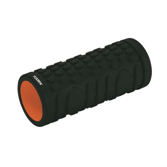 FOAM (AHF-044) ROLLER 33x14cm black Toorx  FOAM (AHF-044) ROLLER 33x14cm black Toorx