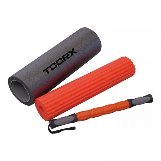 FOAM ROLLER (AHF-091) 3 IN 1 Toorx FOAM ROLLER (AHF-091) 3 IN 1 Toorx