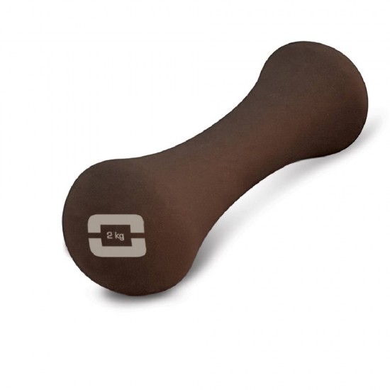 ΒΑΡΑΚΙ YOGA (AYP-033) Neoprene 2kg chocolate Toorx 