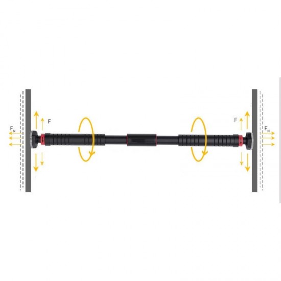 Viking TK-350 Μονόζυγο Ασφαλείας Πόρτας - Τοίχου (65-100cm) 