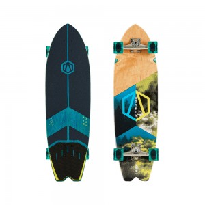 Surfskate / Skateboard FOREST 34"  by Aztron® Surfskate / Skateboard FOREST 34"  by Aztron®