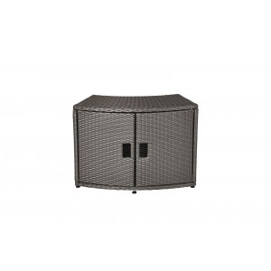 MSpa Wicker Cabinet Storage Unit - for round Spa MSpa Wicker Cabinet Storage Unit - for round Spa