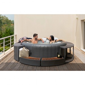 MSpa Wicker Open Storage Unit - for round Spa MSpa Wicker Open Storage Unit - for round Spa