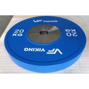 Viking Competition Bumper Plates - 20.00 kgr Viking Competition Bumper Plates - 20.00 kgr