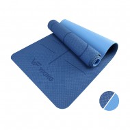 Viking Yoga / Pilates TPE Mat with  Body Line Printing Viking Yoga / Pilates TPE Mat with  Body Line Printing