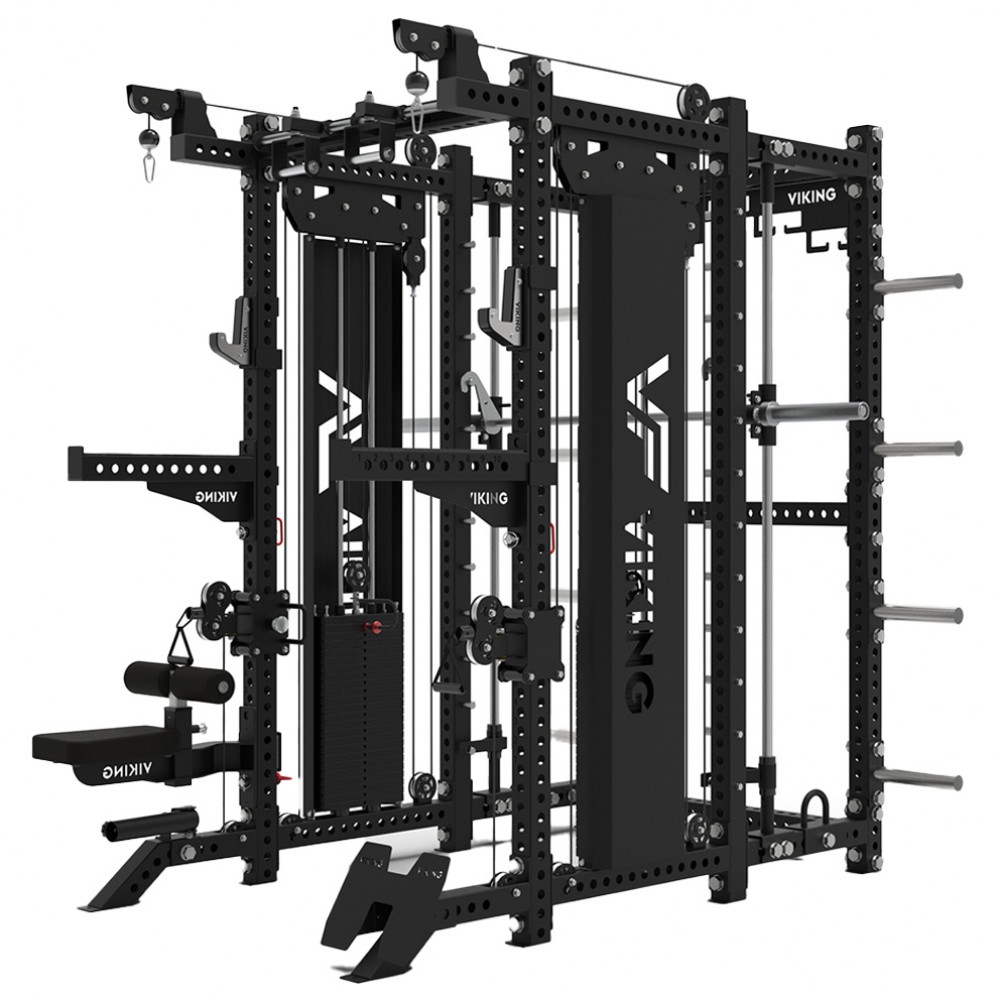 Viking Black Beast All In One Trainer 106313 με Smith, rack και crossover