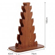 Viking Luxury Hotel Dumbbell Rack, Ξύλινη Βάση Αλτήρων Viking Luxury Hotel Dumbbell Rack, Ξύλινη Βάση Αλτήρων