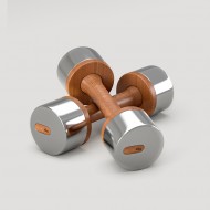 Viking Luxury Hotel Dumbbells , Ξύλινοι αλτήρες - 1,00 kgr