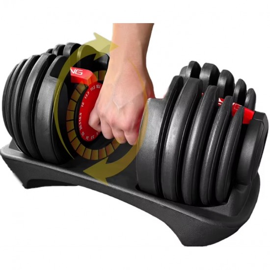 D-500 Twist and Lock, Ρυθμιζόμενοι Αλτήρες με Περιστροφική Λαβή, ως 24kg 