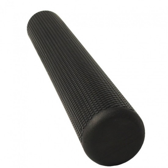 FOAM ROLLER 90CM ΜΑΥΡΟ OPTIMUM 