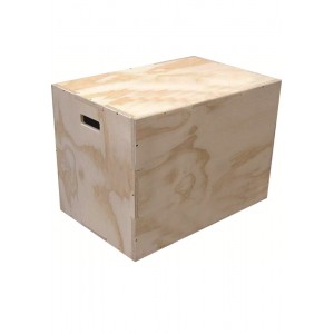 PLYOMETRIC BOX WOOD 70X60X50CM OPTIMUM
