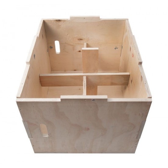 PLYOMETRIC BOX WOOD 70X60X50CM OPTIMUM 