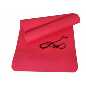 TPE YOGA MAT (ΚΌΚΚΙΝΟ) 183X61X0,6CM OPTIMUM TPE YOGA MAT (ΚΌΚΚΙΝΟ) 183X61X0,6CM OPTIMUM