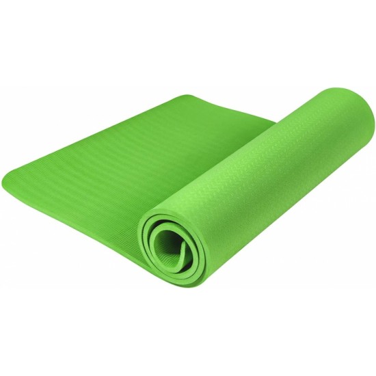 TPE YOGA MAT (ΛΑΧΑΝΊ) 183X61X0,6CM OPTIMUM 