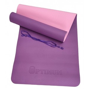 TPE YOGA MAT 183x61x0,6cm (ΜΟΒ/ΡΟΖ) TPE YOGA MAT 183x61x0,6cm (ΜΟΒ/ΡΟΖ)