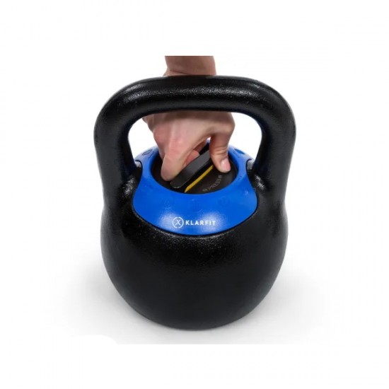 KETTLEBELL ΡΥΘΜΙΖΟΜΕΝΟ KLARFIT 16/18/20/22/24 kg KETTLEBELL ΡΥΘΜΙΖΟΜΕΝΟ KLARFIT 16/18/20/22/24 kg