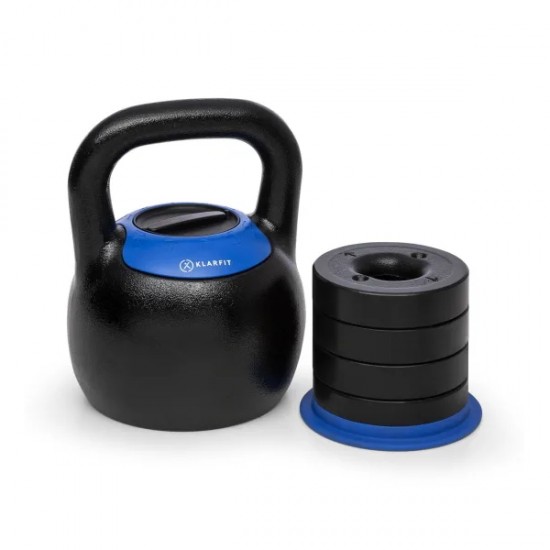KETTLEBELL ΡΥΘΜΙΖΟΜΕΝΟ KLARFIT 16/18/20/22/24 kg KETTLEBELL ΡΥΘΜΙΖΟΜΕΝΟ KLARFIT 16/18/20/22/24 kg