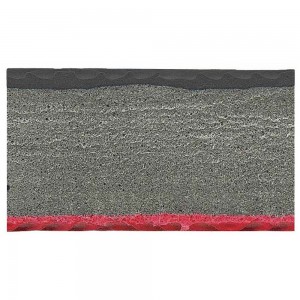 Δάπεδο Προστασίας EVA Tatami 100x100cm 2cm Κόκκινο-Γκρι-Μαύρο