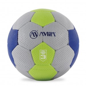 Μπάλα Handball Cellular Νο3 - Μπλε / Πράσινο / Γκρι