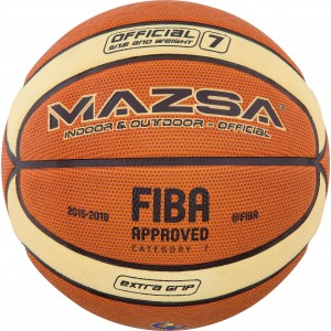 Μπάλα Basket MAZSA 0BB-41510 No. 7 FIBA Approved Μπάλα Basket MAZSA 0BB-41510 No. 7 FIBA Approved