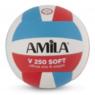Μπάλα Volley AMILA GV-250 Red-Blue-White Νο. 5 Μπάλα Volley AMILA GV-250 Red-Blue-White Νο. 5