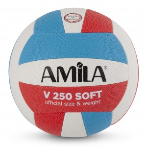 Μπάλα Volley AMILA GV-250 Red-Blue-White Νο. 5 Μπάλα Volley AMILA GV-250 Red-Blue-White Νο. 5